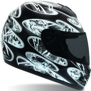  Bell Arrow Street Full Face Motorcycle Helmets Shocker 