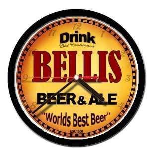  BELLIS beer and ale cerveza wall clock 