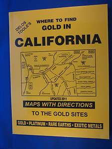 WHERE TO FIND GOLD IN CALIFORNIA prospecting (Toole) 0965455904  