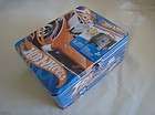 HOT WHEELS CAR STORAGE / TIN CARRYING CASE TOO FAST HOLDS 8 CARS NEW