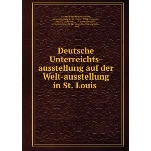   in St . Louis Reichskommisson , 1904 Germany Reichskommisson  Books