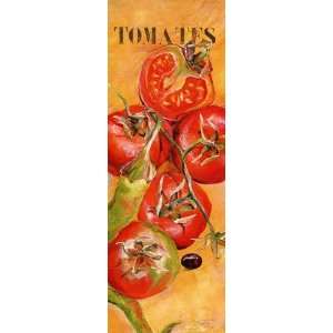  Le Jardin des tomates Finest LAMINATED Print Elizabeth 