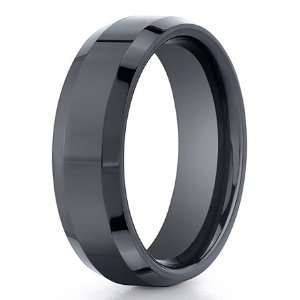  CF67426CM 7.0 Millimeters Seranite Black Wedding Ring by Benchmark 