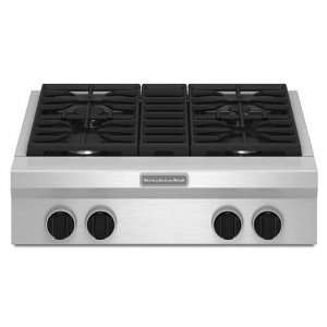  30 Built In Gas Cooktop 4 Sealed Burners Commercial style 