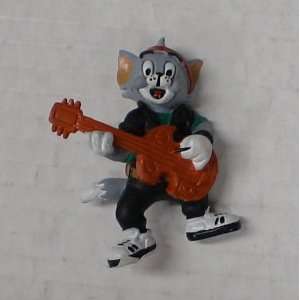 Tom & Jerry Tom with Guitar European Pvc Figure Toys 