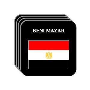  Egypt   BENI MAZAR Set of 4 Mini Mousepad Coasters 