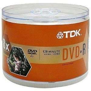  New Tdk Electronics Dvd+R 4.7gb 16x Write Speed In 50 Pack 