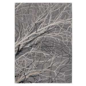  MAT Orange Big Ben Branch Grey 5 2 x 7 6 Area Rug 