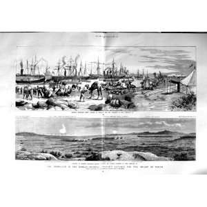    1884 SOUDAN WAR GENERAL GRAHAM TOKAR SHIP TRINKITAT
