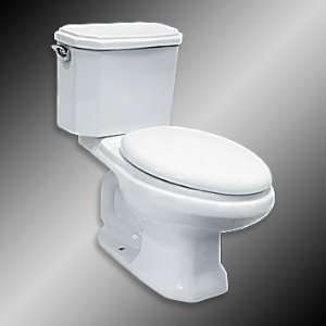   American Classic Elongated Toilet, Side Lever Flush