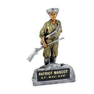  Patriot / Minuteman Mascot Trophy