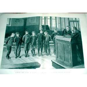  Toeing The Line At London Boarding School 1892 Punishme 