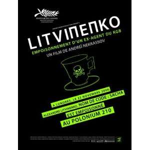 Poisoned by Polonium The Litvinenko File Movie Poster (27 x 40 Inches 