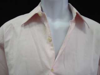 BALTHAZAR Pink Long Sleeve Button Down Shirt Sz M  