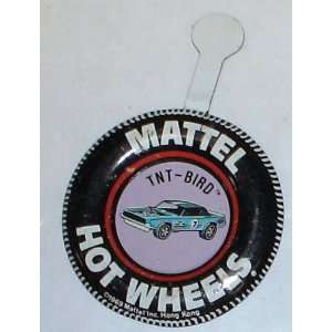  Vintage 1967 Mattel Hot Wheels Badge  TNT Bird 
