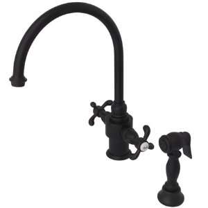 Princeton Brass PKS7715TXBS two handle mono block kitchen faucet with 