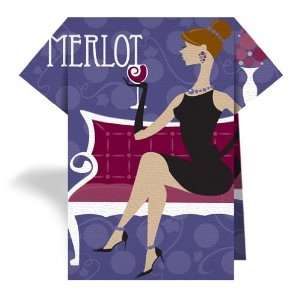  ThemeNaps TN09 056 Merlot Pack of 36