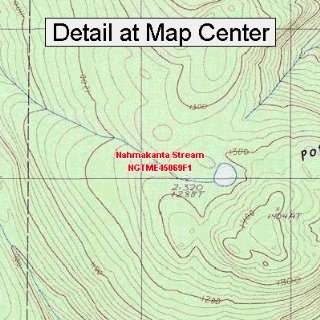  Map   Nahmakanta Stream, Maine (Folded/Waterproof)