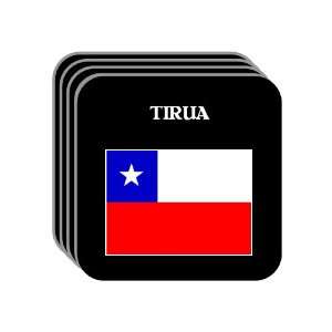  Chile   TIRUA Set of 4 Mini Mousepad Coasters 