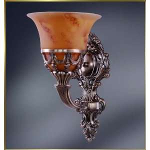  Designers Choice Wall Sconce, MG 1203, 1 light, Antique 