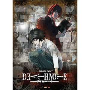 Death Note Light and L Wall Scroll Toys & Games