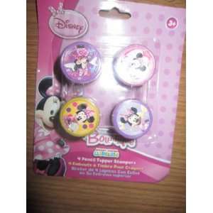  Disney Minnie Mouse Bow tique 4 Pencil Topper Stampers 