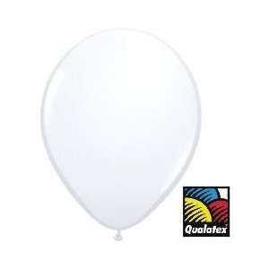  11 inch Qualatex Balloons, Standard White Health 