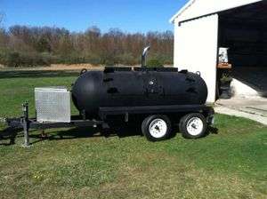 BBQ Grill on Trailer  