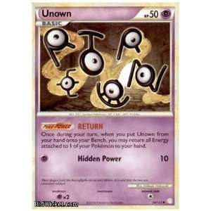  Unown (Pokemon   Heart Gold Soul Silver   Unown #054 Mint 