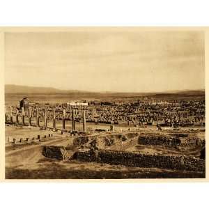  1924 Timgad Algeria Ruins Panorama Lehnert & Landrock 