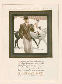1928 Helbros watch Jack Mulhall Bilie Dove print AD  