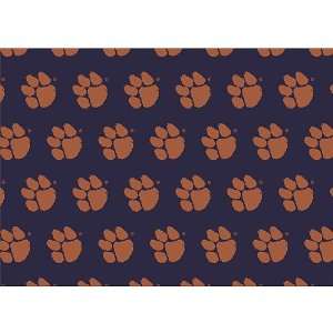 Clemson Tigers College Team Repeat 7X10 Rug From Miliken 