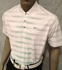 100) L 2012 Nike Tiger Woods Golf Tour Masters Saturday Edition Polo 
