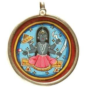  Goddess Bhavani   Sterling Silver 