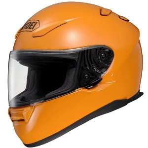 Shoei Solid RF 1100 Full Face Motorcycle Helmet   Pure Orange / 2X 