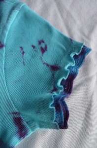 Girls Plus Size Tie Dye SS Cotton Top TEE Shirt NWT  