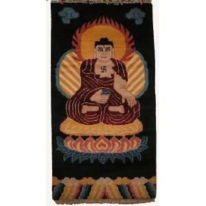  Tibetan Rug Shakyamuni Buddha 