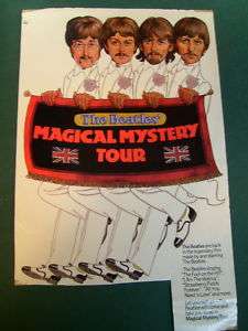 THE BEATLES (MAGICAL MYSTERY TOUR) RARE MOVIE POSTER  