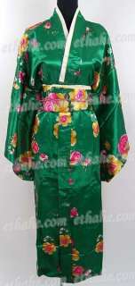 Dragon Bathrobe Bedgown Robe Green One Size 647H  