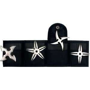  Assorted Throwing Stars 4 PC Set