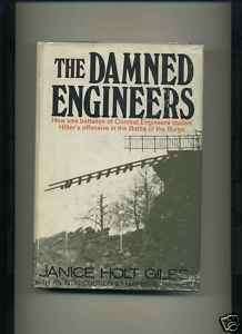 WWII Book The Damned Engineers Battle of the Bulge  