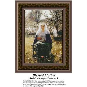 com Blessed Mother, Cross Stitch Pattern PDF  Available Arts 
