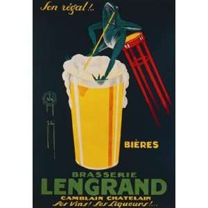  Bierre Lengrand by Unknown 18x24