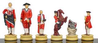 Revolutionary War Theme Chess Set  