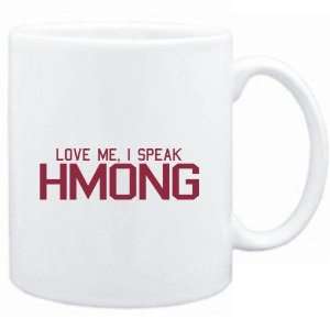 Mug White  LOVE ME, I SPEAK Hmong  Languages  Sports 