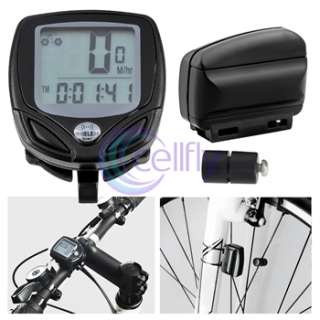 Wireless LCD Bicycle Bike Computer Odometer Speedometer  
