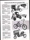 1961 AD Murray Pedal Car Chain Drive Tractors Casey Jones Locomotive 
