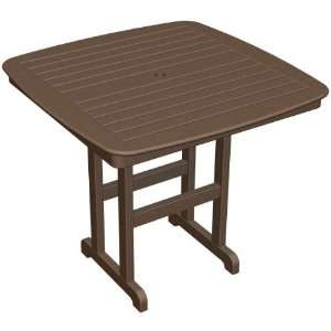  Mahogany Poly Wood Nautical 44 Counter Table Furniture 