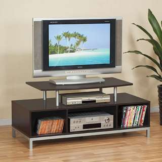 Coffee Bean 2 Tier TV Console TV Stand  