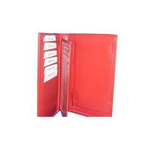  DIFRwear LB192RE RFID Blocking Passport Case   Nappa Red 